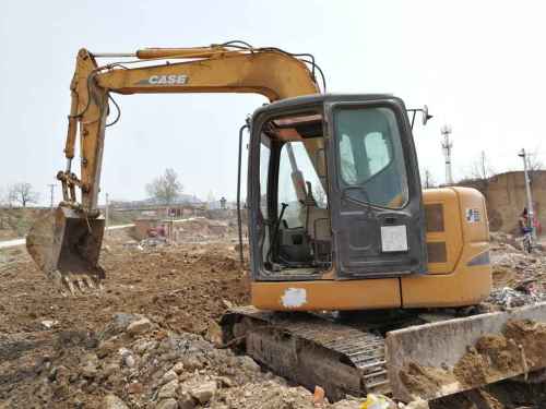 陕西出售转让二手7500小时2010年凯斯CX75挖掘机