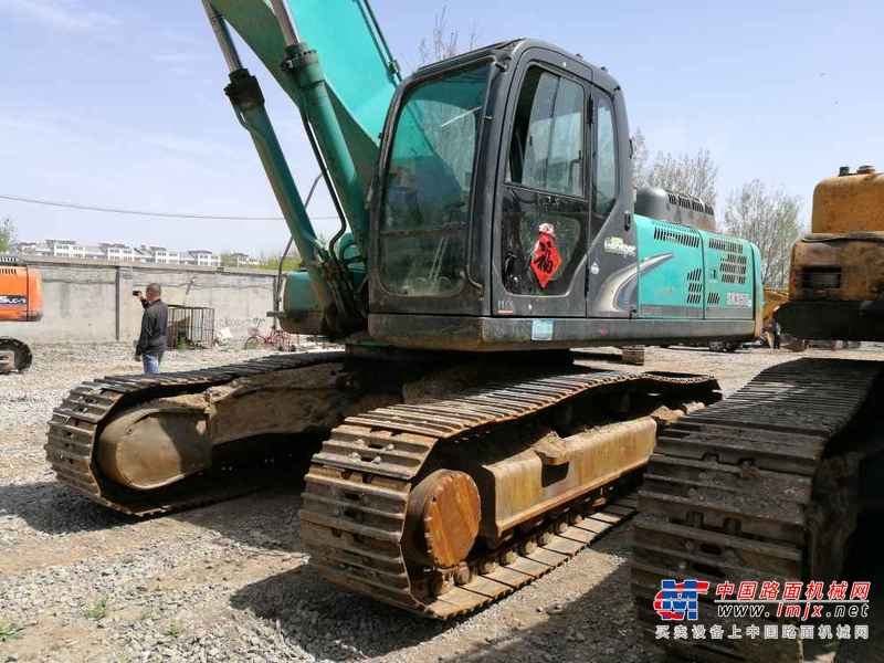 山东出售转让二手8532小时2011年神钢SK350LC挖掘机