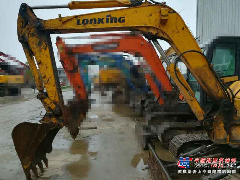 陕西出售转让二手7000小时2009年龙工LG6060挖掘机