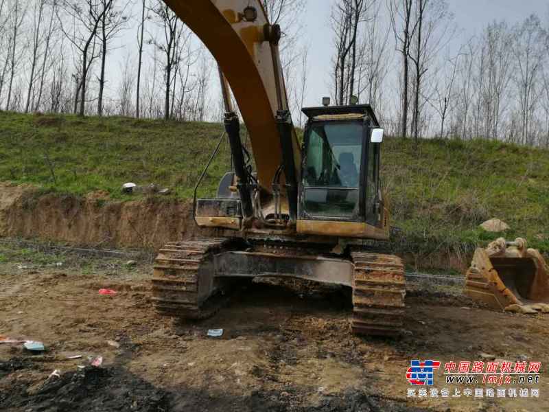 河南出售转让二手5000小时2014年卡特彼勒336D2挖掘机