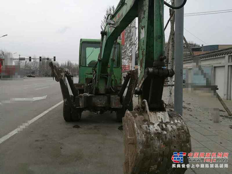 辽宁出售转让二手8000小时2008年犀牛重工轮挖WLY6180挖掘机