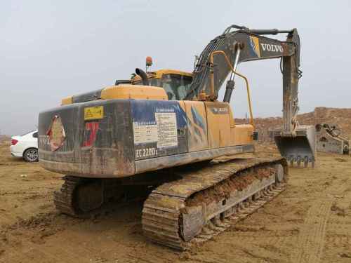 安徽出售转让二手7690小时2013年沃尔沃EC220DL挖掘机