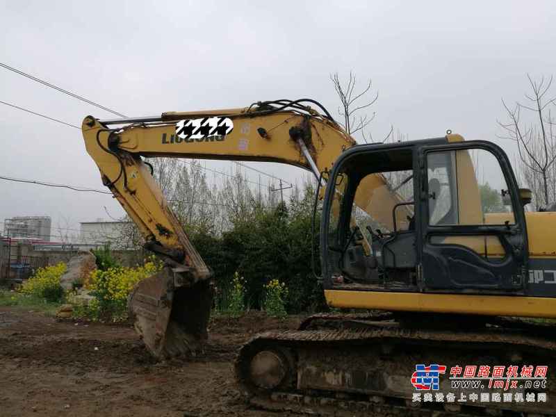 山东出售转让二手7523小时2010年柳工CLG225挖掘机
