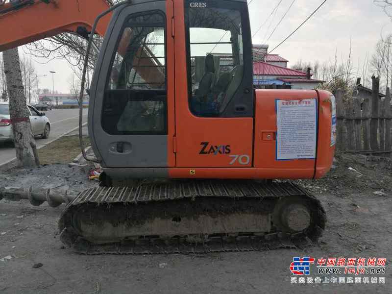 黑龙江出售转让二手7500小时2009年日立ZX70挖掘机