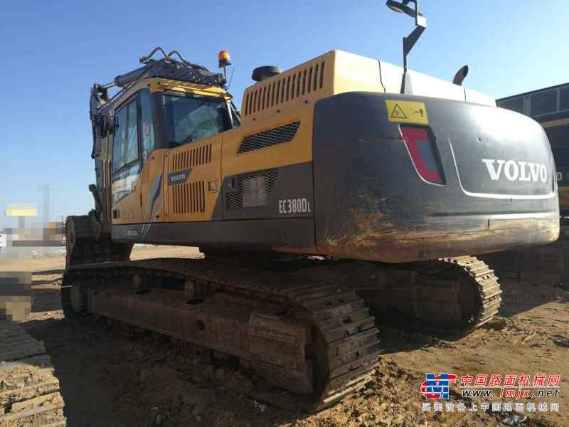 内蒙古出售转让二手4200小时2013年沃尔沃EC380DL挖掘机