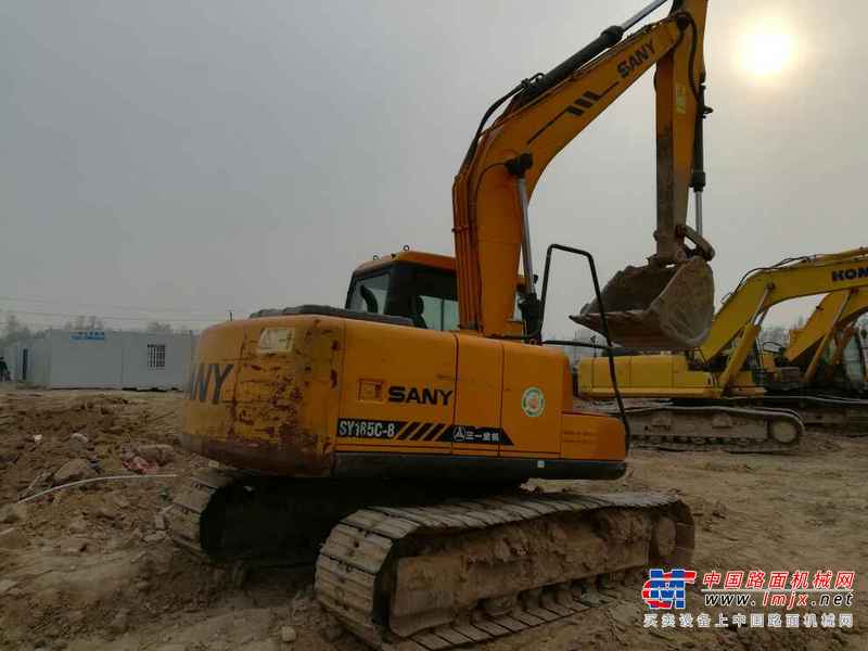 河南出售转让二手8000小时2010年三一重工SY185C挖掘机