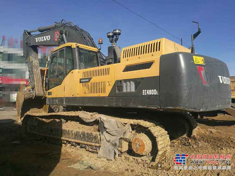 内蒙古出售转让二手7000小时2012年沃尔沃EC480DL挖掘机