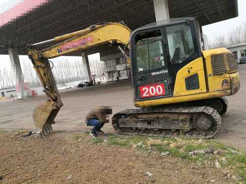 山东出售转让二手7102小时2013年小松PC60挖掘机