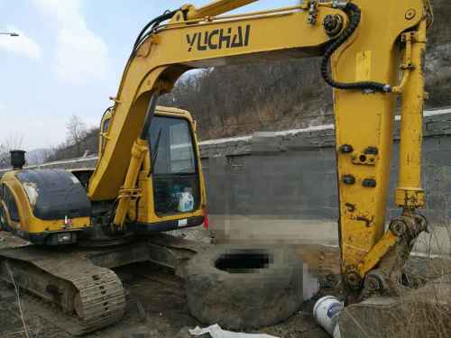 辽宁出售转让二手4800小时2008年玉柴YC85挖掘机