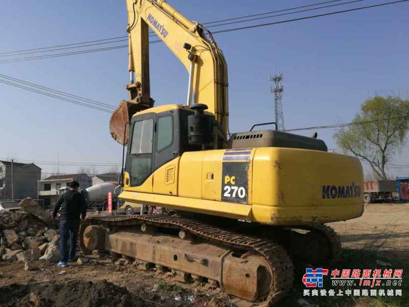 安徽出售转让二手8000小时2011年小松PC270挖掘机