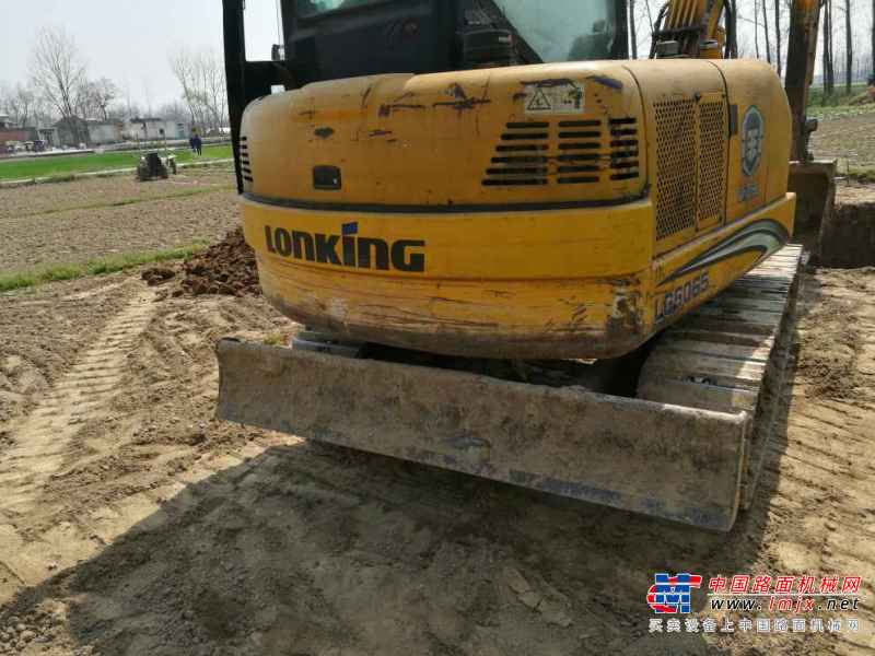 河南出售转让二手6500小时2011年龙工LG6065挖掘机
