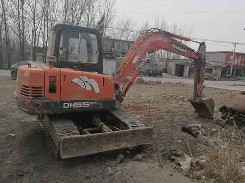山东出售转让二手8563小时2008年斗山DH55挖掘机