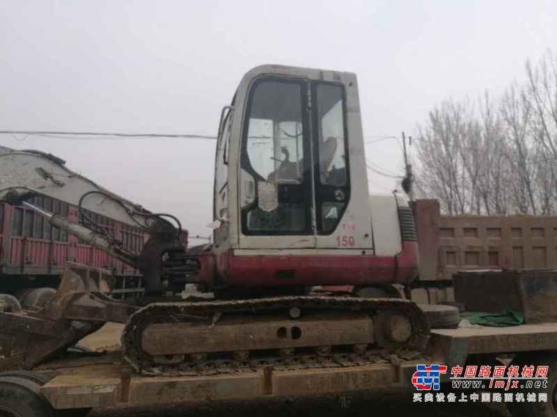 山东出售转让二手7532小时2010年竹内TB150C挖掘机