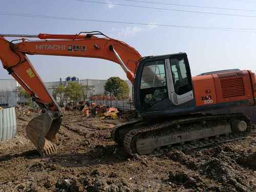 安徽出售转让二手8500小时2010年日立ZX200挖掘机
