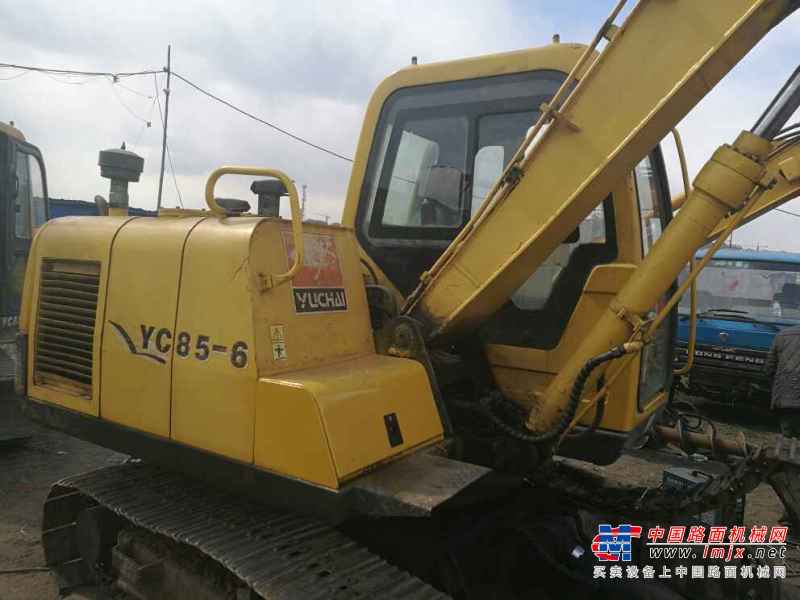 黑龙江出售转让二手12000小时2007年玉柴YC85挖掘机
