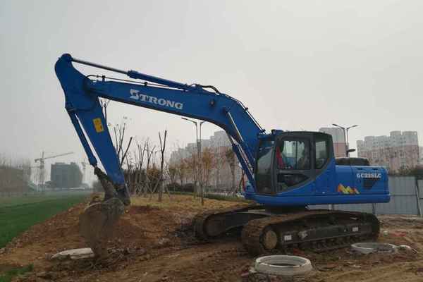 山东出售转让二手160小时2017年山重建机GC228LC挖掘机