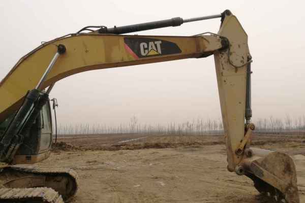 山东出售转让二手4500小时2010年卡特彼勒320DGC挖掘机