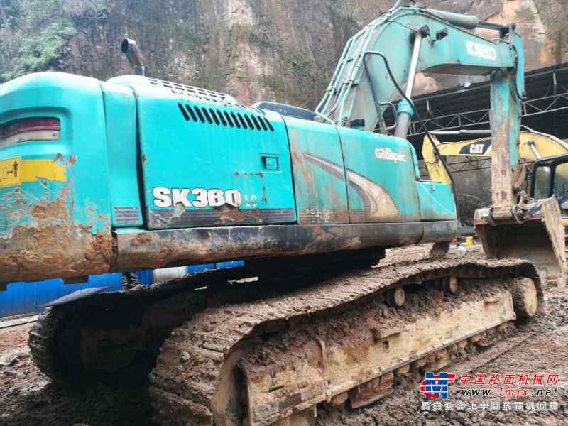 湖北出售转让二手9500小时2011年神钢SK350LC挖掘机