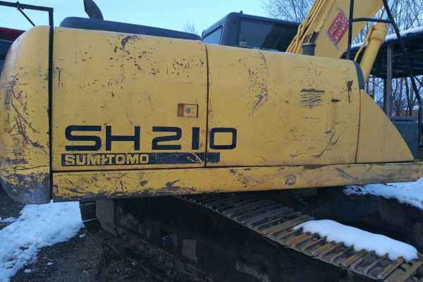 黑龙江出售转让二手6600小时2011年住友SH210挖掘机