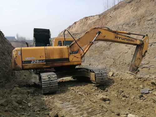 山东出售转让二手5020小时2008年现代R225挖掘机