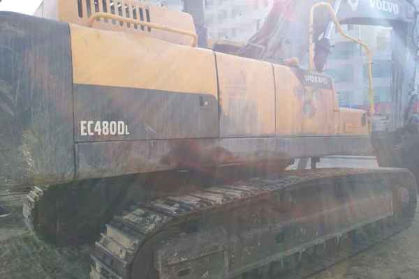 内蒙古出售转让二手17000小时2012年沃尔沃EC480DL挖掘机