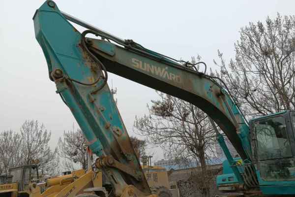 陕西出售转让二手6000小时2010年山河智能SWE230挖掘机