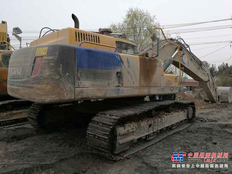 安徽出售转让二手4500小时2013年沃尔沃EC380DL挖掘机