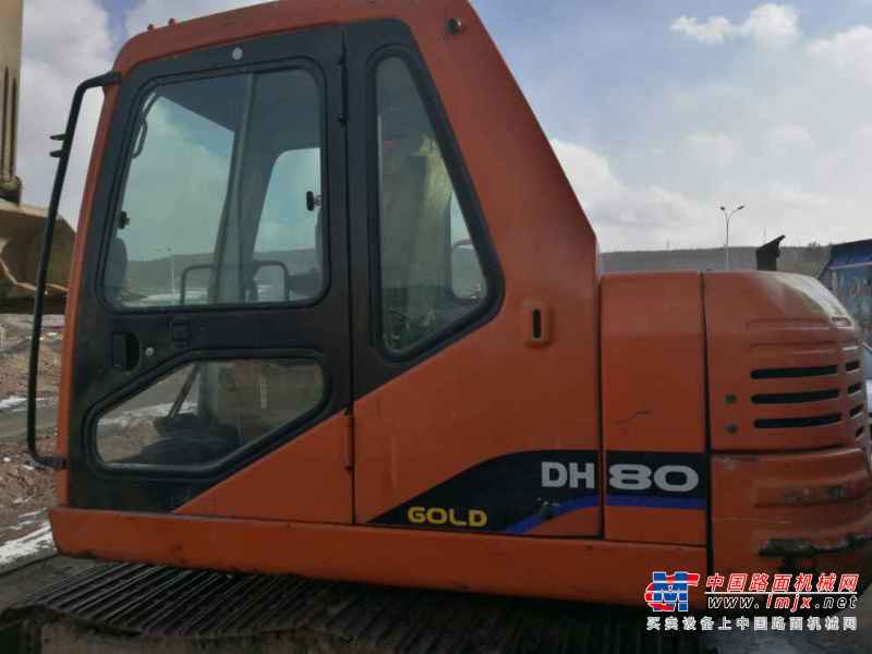 黑龙江出售转让二手7500小时2010年斗山DH80GOLD挖掘机