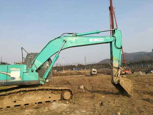 河南出售转让二手7500小时2011年神钢SK200挖掘机