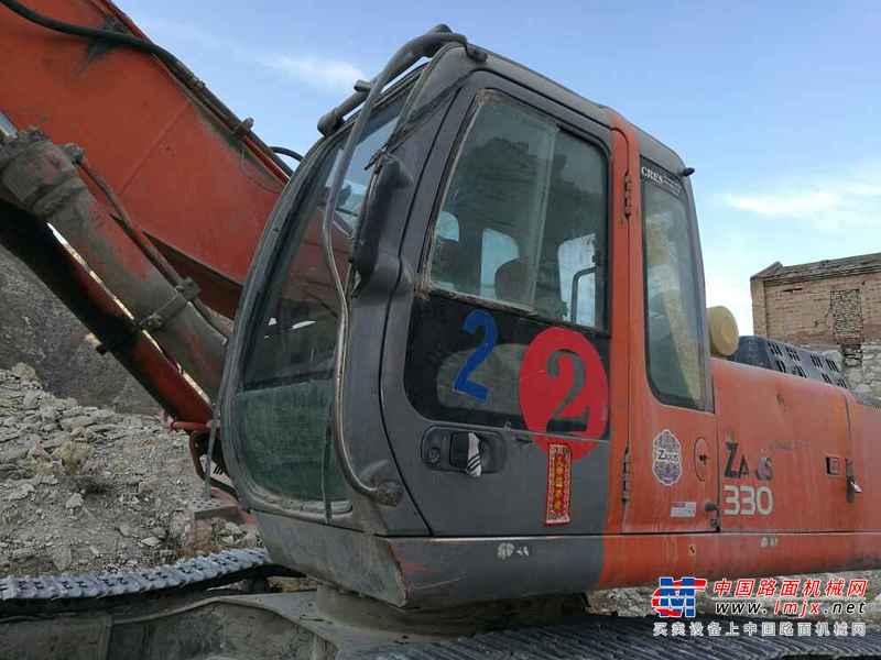 内蒙古出售转让二手18000小时2007年日立ZX330挖掘机