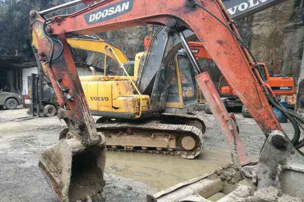 湖北出售转让二手9000小时2008年斗山DH60挖掘机