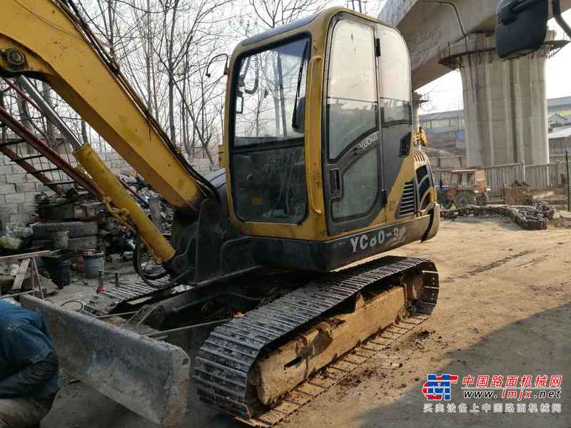 山东出售转让二手6854小时2010年玉柴YC60挖掘机