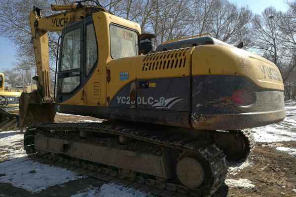 内蒙古出售转让二手6000小时2011年玉柴YC230LC挖掘机