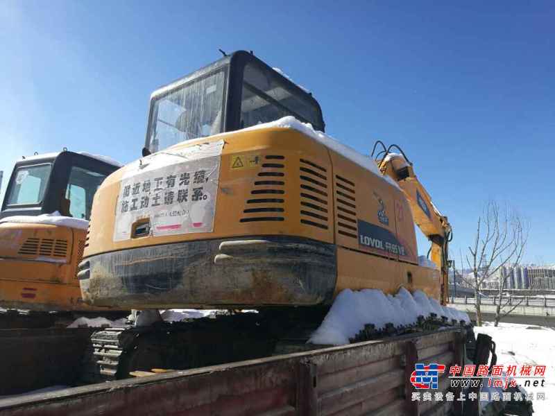 内蒙古出售转让二手2900小时2014年福田雷沃FR65V8挖掘机