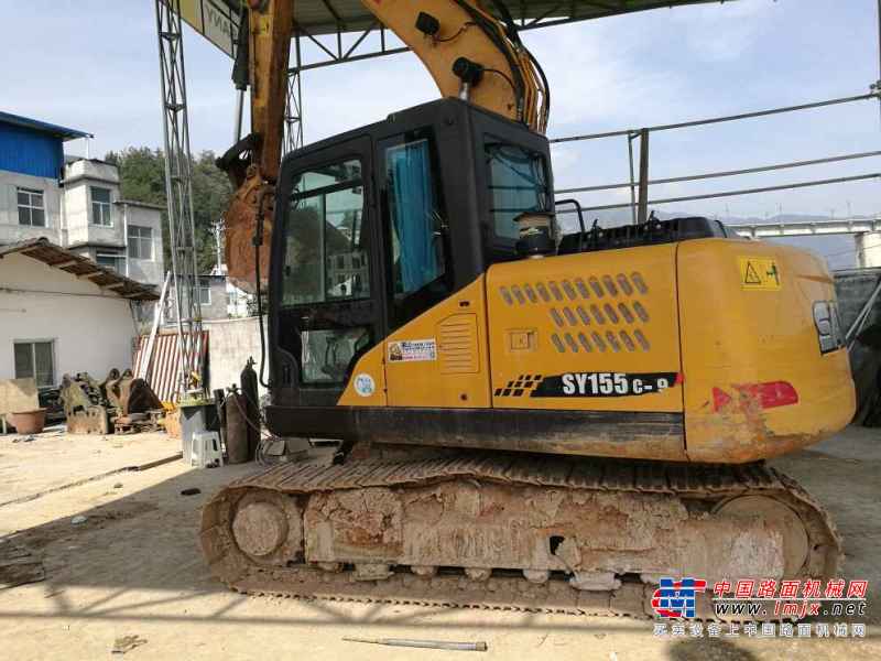 湖北出售转让二手4500小时2014年三一重工SY135C挖掘机