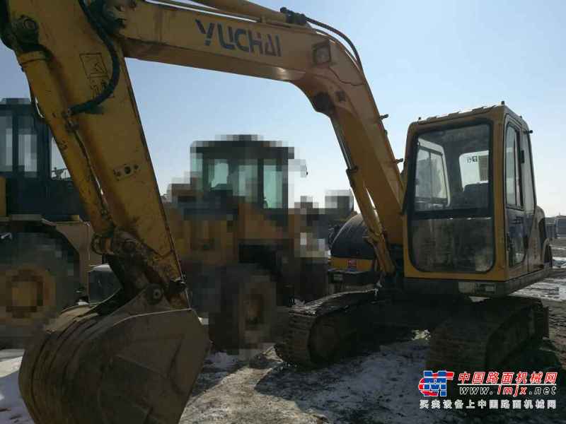 内蒙古出售转让二手4400小时2012年玉柴YC85挖掘机