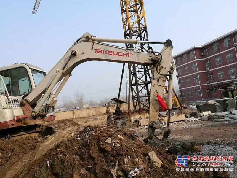 山东出售转让二手7523小时2011年竹内TB175S挖掘机