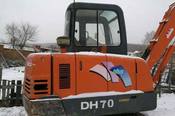 黑龙江出售转让二手6000小时2009年斗山DH55挖掘机