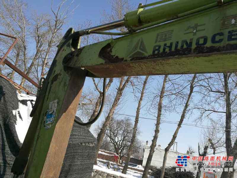 内蒙古出售转让二手2000小时2008年犀牛重工轮挖XN110挖掘机