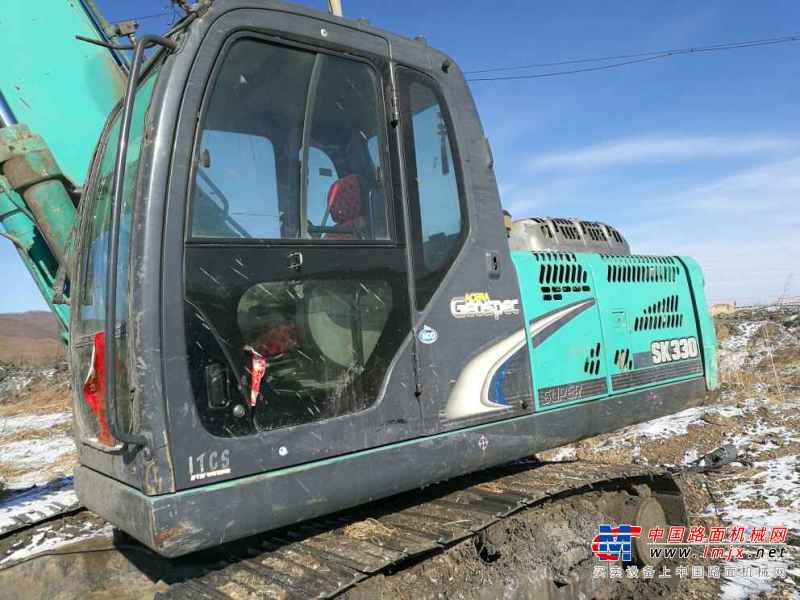 黑龙江出售转让二手8000小时2009年神钢SK250挖掘机