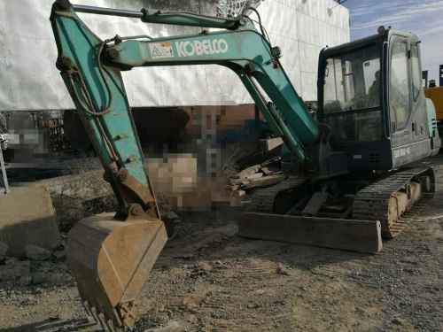 内蒙古出售转让二手4000小时2009年神钢SK60挖掘机