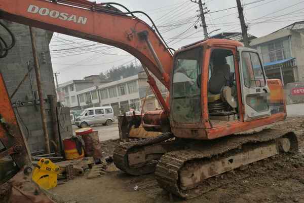 湖北出售转让二手7980小时2010年斗山DH150LC挖掘机