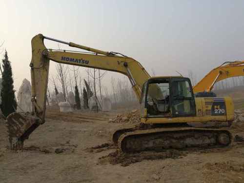 陕西出售转让二手8000小时2008年小松PC240LC挖掘机
