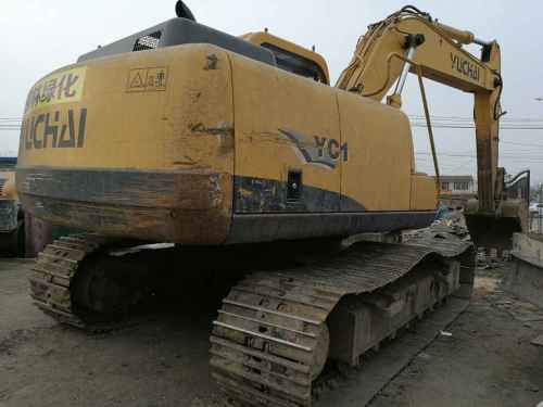 内蒙古出售转让二手6000小时2011年玉柴YC135挖掘机