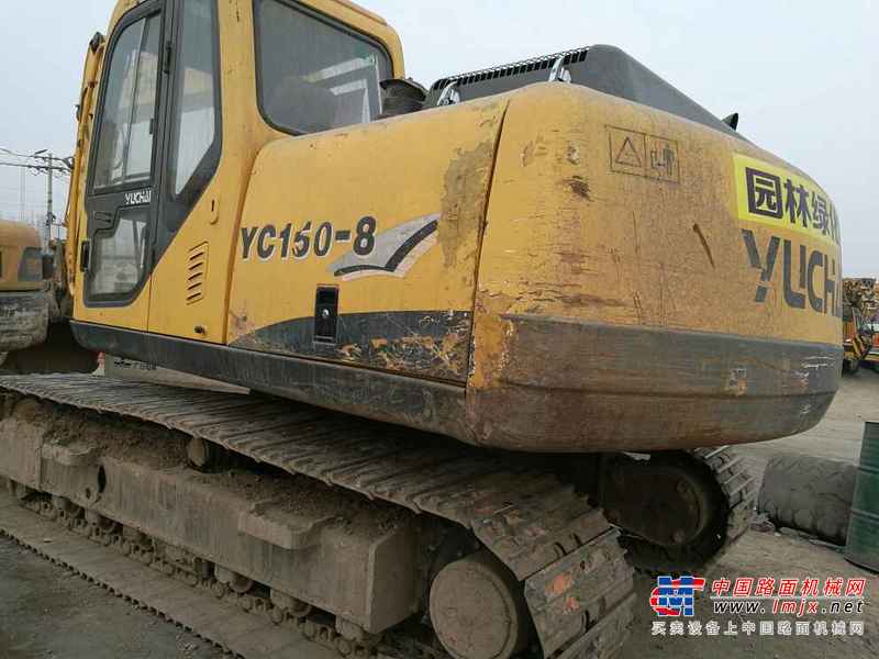 内蒙古出售转让二手6000小时2011年玉柴YC135挖掘机