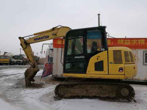 吉林出售转让二手6000小时2012年小松PC70挖掘机
