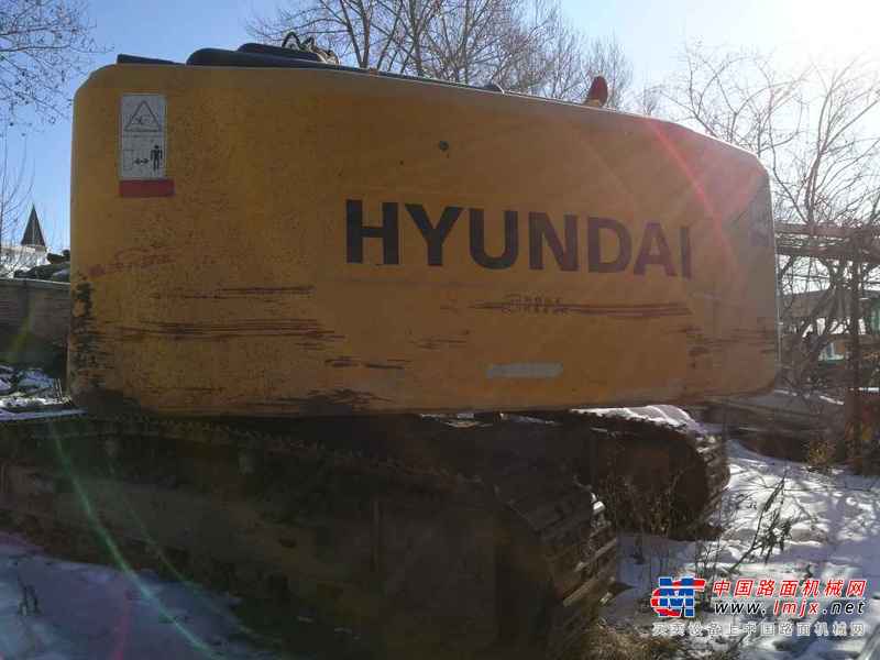 吉林出售转让二手10000小时2009年现代R225LC挖掘机