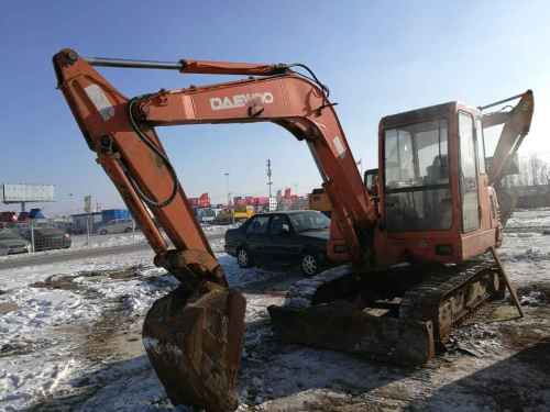 吉林出售转让二手12000小时2005年大宇DH55V挖掘机