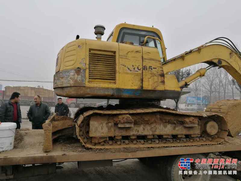 山东出售转让二手9852小时2007年玉柴YC85挖掘机