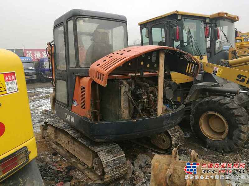 山西出售转让二手4000小时2009年斗山DH55挖掘机